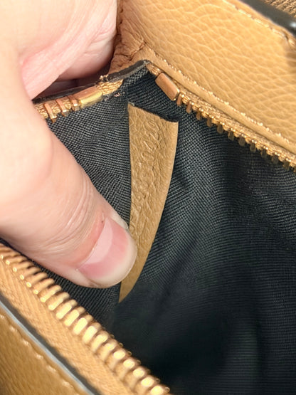 FENDI BEIGE ZUCCA LARGE ROLL SHOPPER TOTE