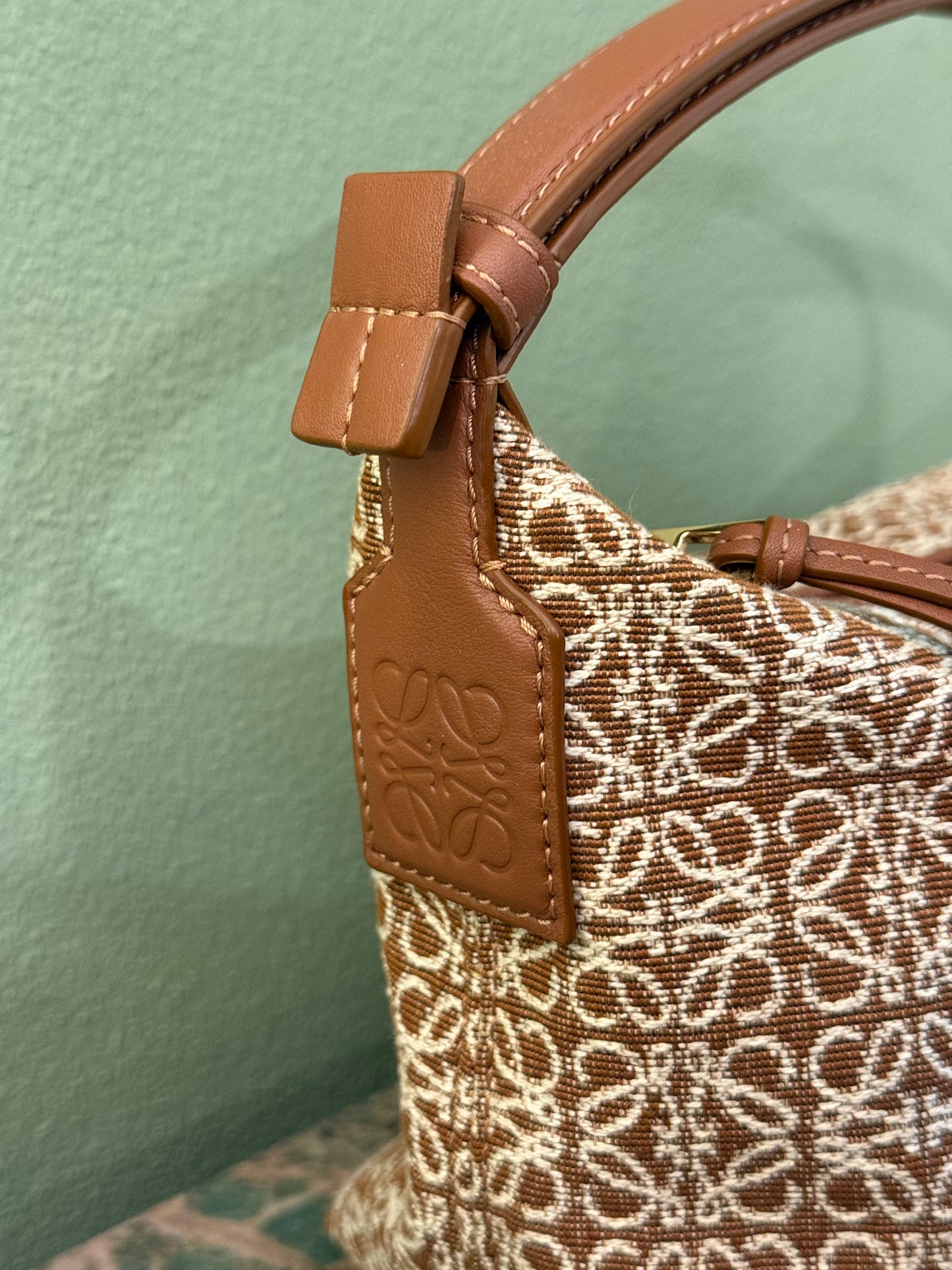 LOEWE ANAGRAM SMALL CUBI SHOULDER BAG