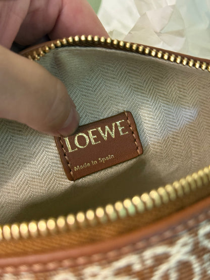 LOEWE ANAGRAM SMALL CUBI SHOULDER BAG