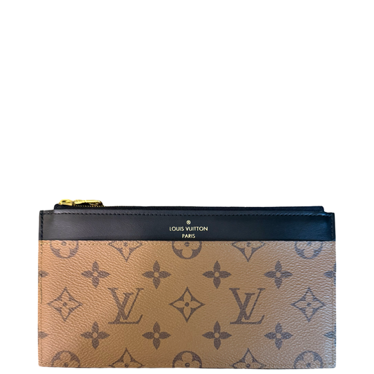 LOUIS VUITTON REVERS MONOGRAM SLIM PURSE