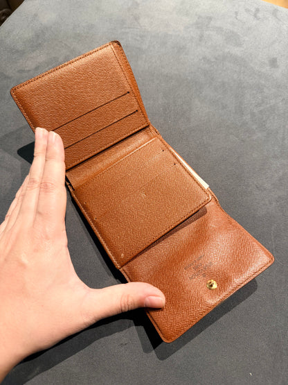 LOUIS VUITTON MONOGRAM ELISE COMPACT WALLET
