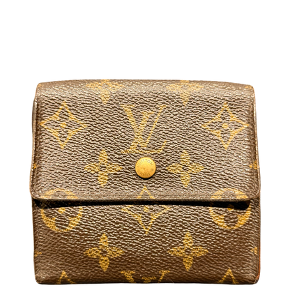LOUIS VUITTON MONOGRAM ELISE COMPACT WALLET