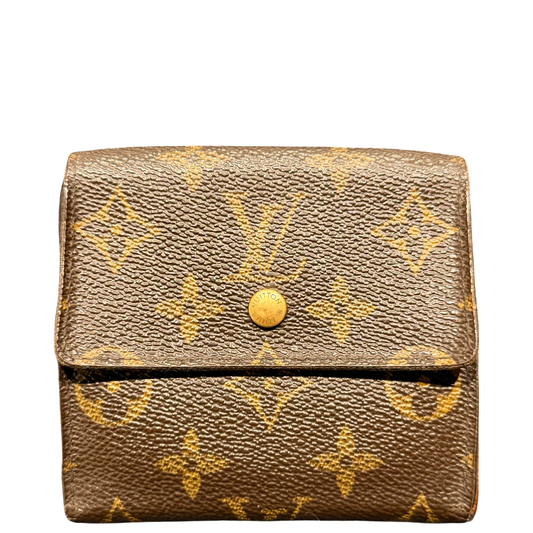 LOUIS VUITTON MONOGRAM ELISE COMPACT WALLET