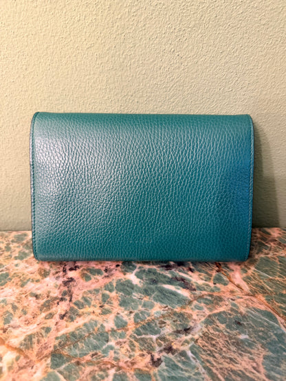 GUCCI GREEN DIONYSUS WALLET ON CHAIN