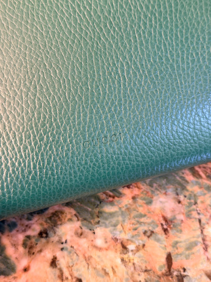 GUCCI GREEN DIONYSUS WALLET ON CHAIN