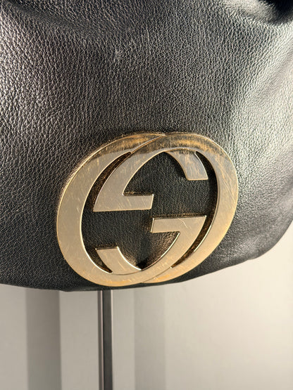 GUCCI BY TOM FORD BLACK BLONDIE HOBO BAG
