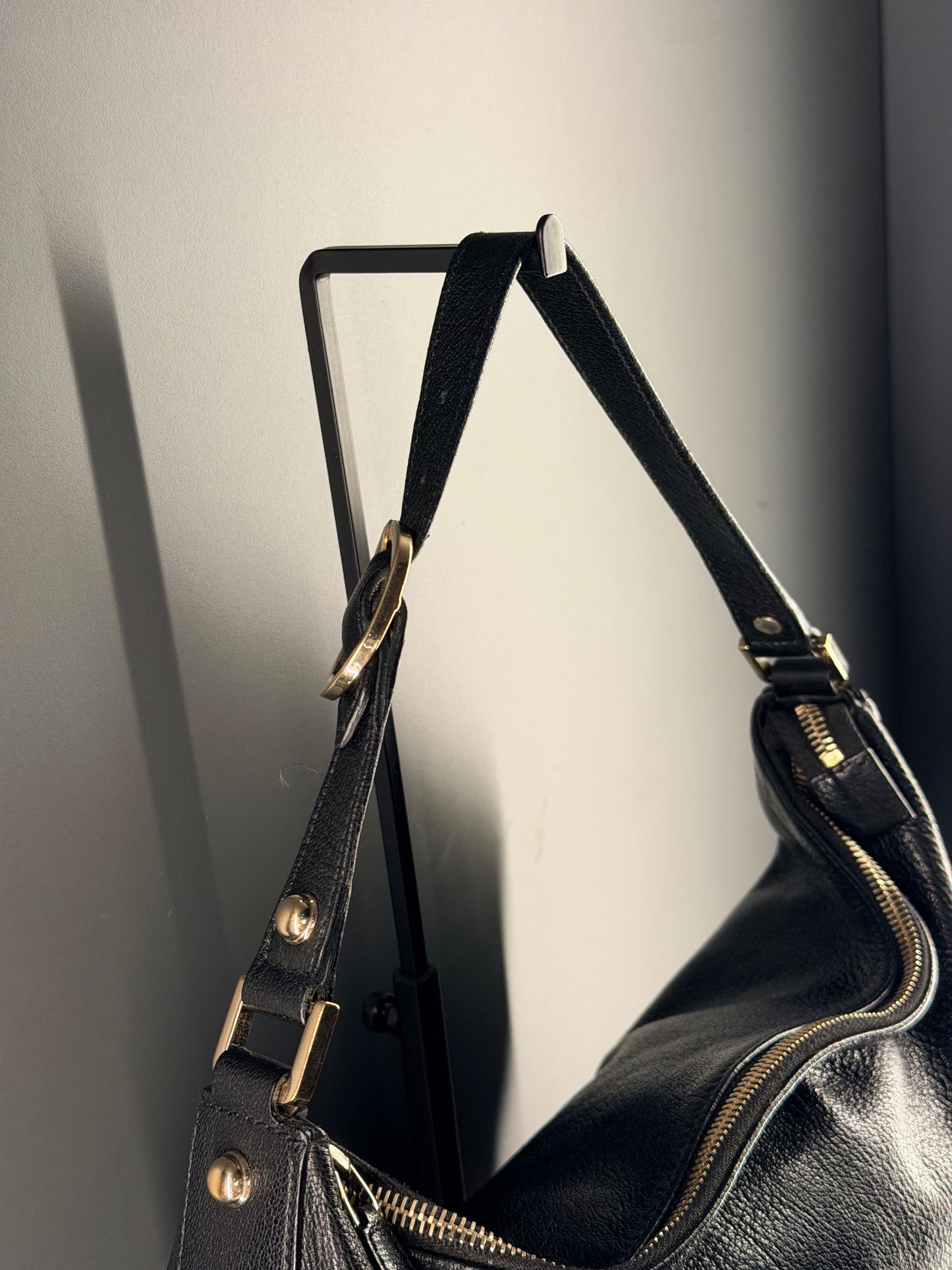 GUCCI BY TOM FORD BLACK BLONDIE HOBO BAG