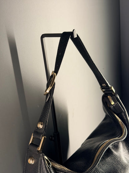 GUCCI BY TOM FORD BLACK BLONDIE HOBO BAG