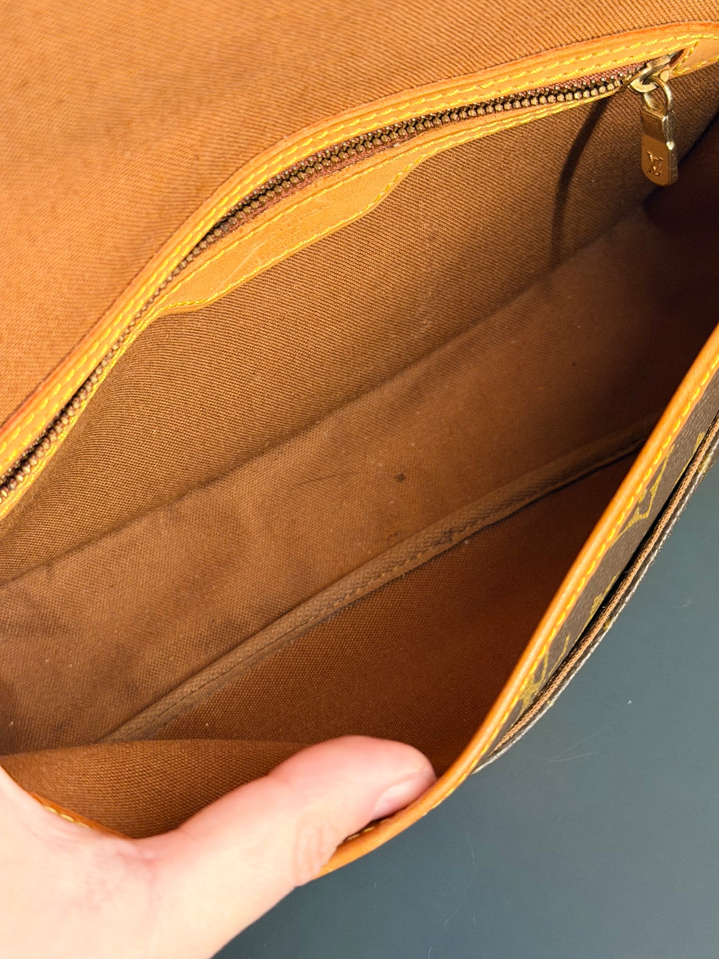 LOUIS VUITTON MONOGRAM PETITE GIBECIERE CROSSBODY BAG