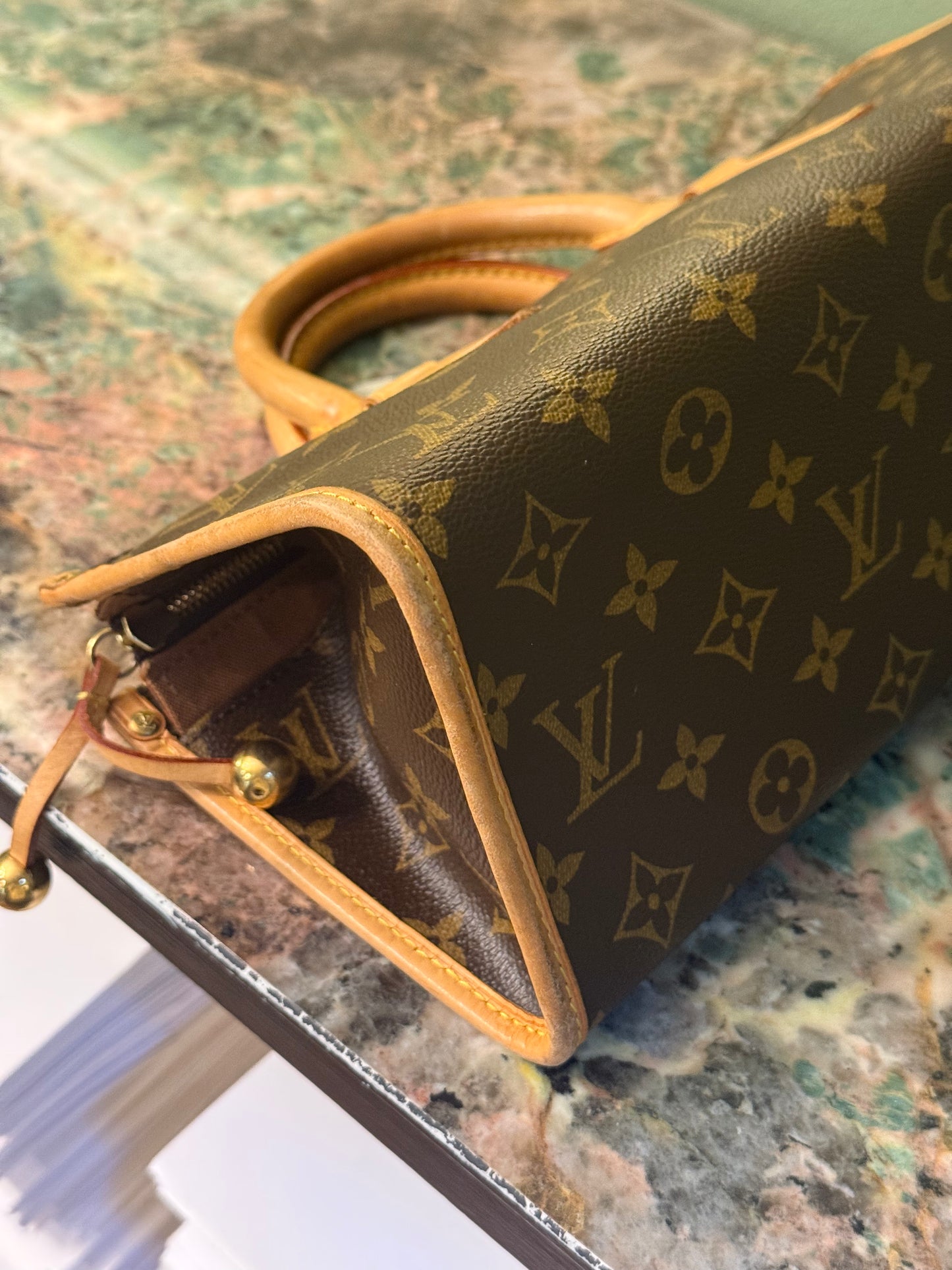 LOUIS VUITTON MONOGRAM POPINCOURT HANDBAG