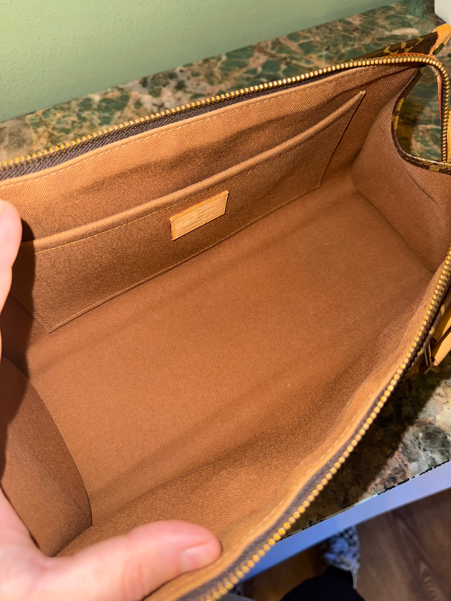 LOUIS VUITTON MONOGRAM POPINCOURT HANDBAG
