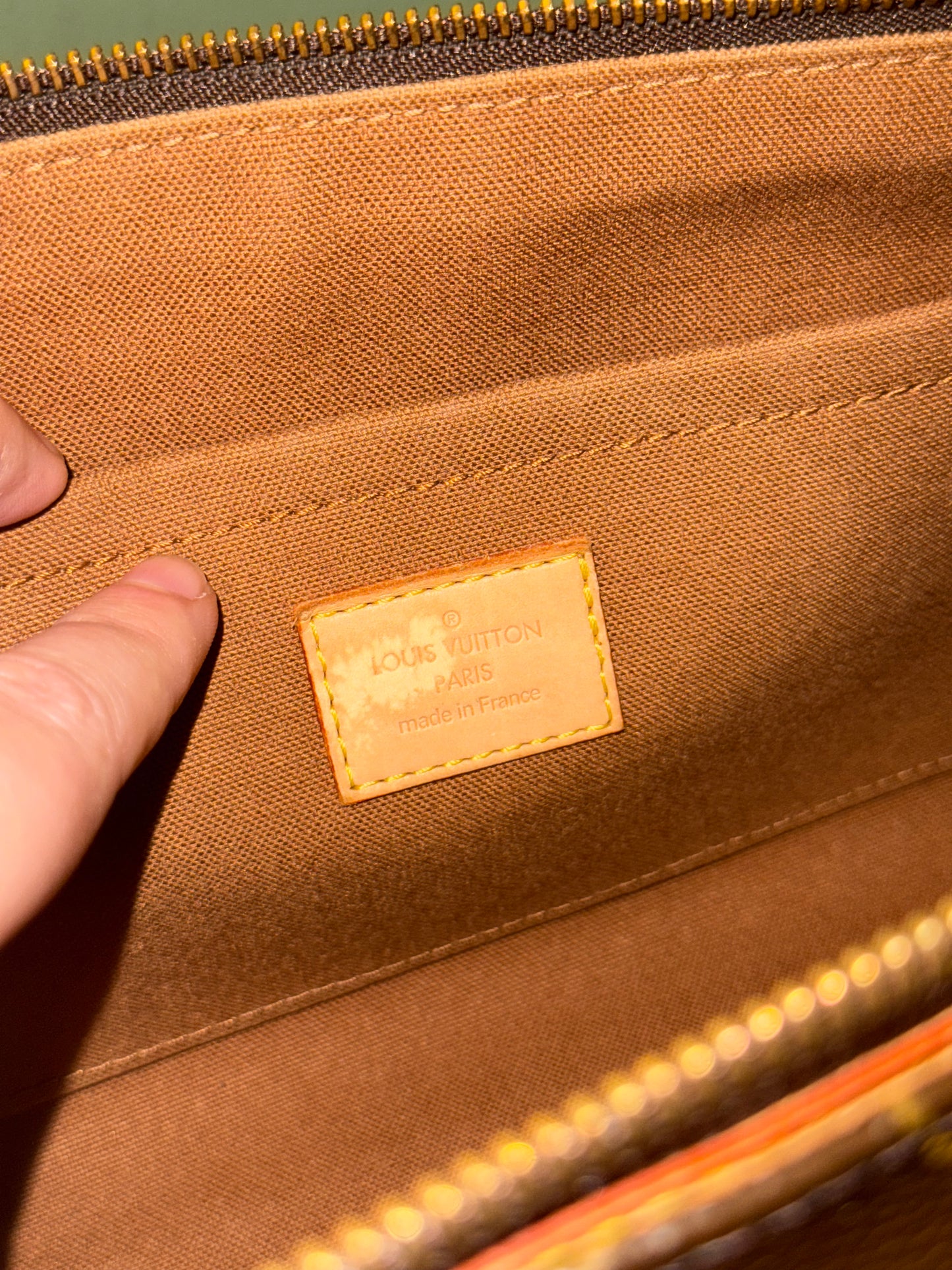LOUIS VUITTON MONOGRAM POPINCOURT HANDBAG