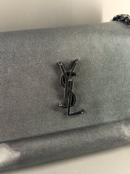 SAINT LAURENT SO BLACK MEDIUM WEST HOLLYWOOD SHOULDER BAG