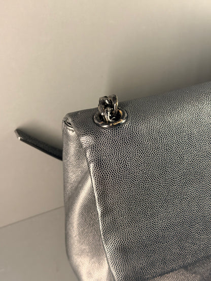 SAINT LAURENT SO BLACK MEDIUM WEST HOLLYWOOD SHOULDER BAG