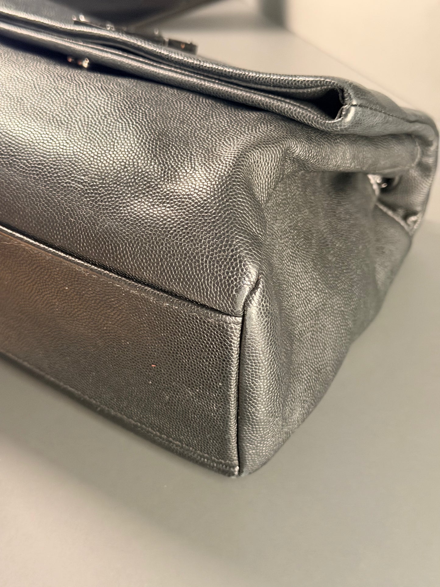 SAINT LAURENT SO BLACK MEDIUM WEST HOLLYWOOD SHOULDER BAG