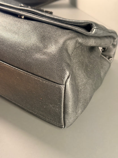 SAINT LAURENT SO BLACK MEDIUM WEST HOLLYWOOD SHOULDER BAG