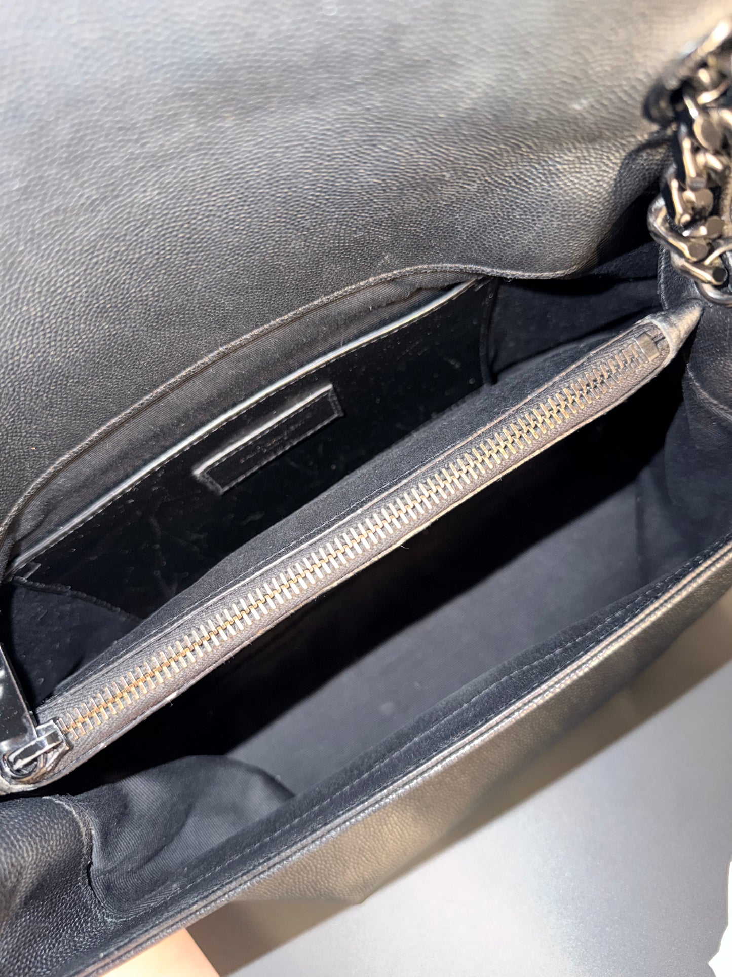 SAINT LAURENT SO BLACK MEDIUM WEST HOLLYWOOD SHOULDER BAG