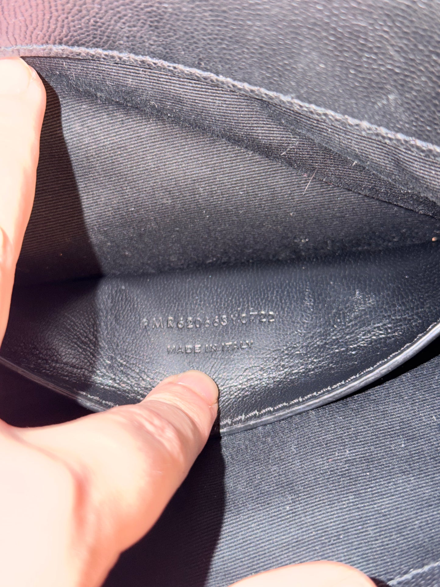 SAINT LAURENT SO BLACK MEDIUM WEST HOLLYWOOD SHOULDER BAG