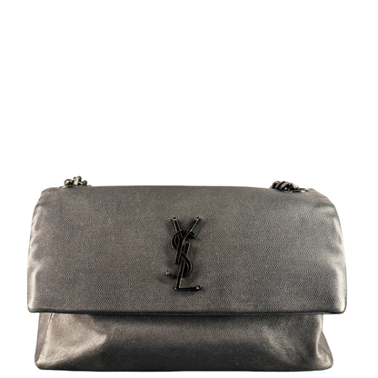 SAINT LAURENT SO BLACK MEDIUM WEST HOLLYWOOD SHOULDER BAG