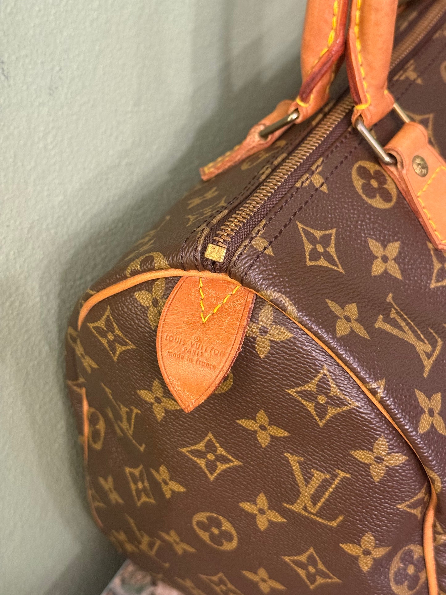 LOUIS VUITTON MONOGRAM SPEEDY 30 BOSTON BAG