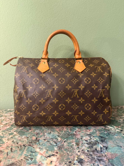 LOUIS VUITTON MONOGRAM SPEEDY 30 BOSTON BAG