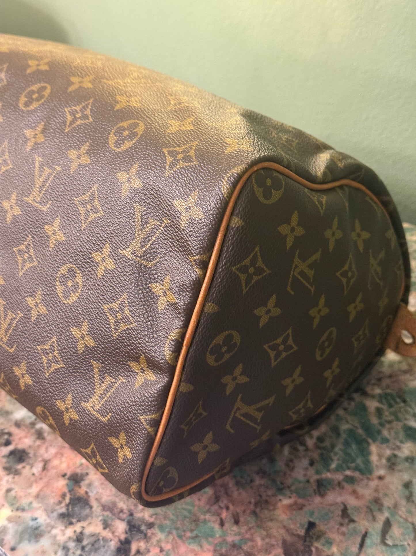 LOUIS VUITTON MONOGRAM SPEEDY 30 BOSTON BAG