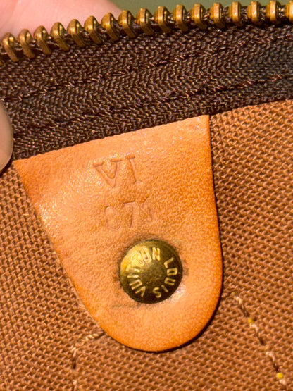 LOUIS VUITTON MONOGRAM SPEEDY 30 BOSTON BAG