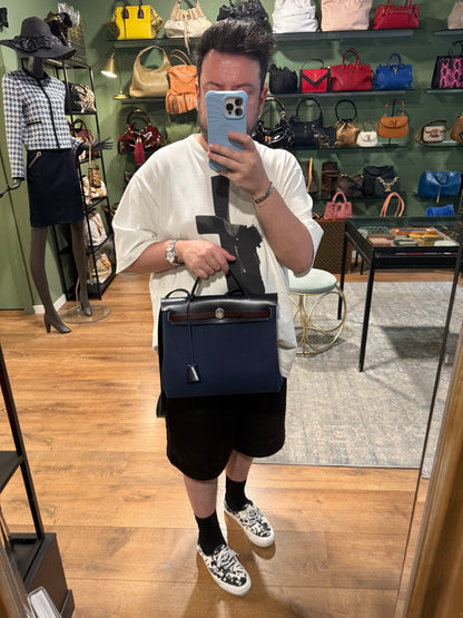 HERMÈS TRI COLOR HER BAG 31 HANDBAG
