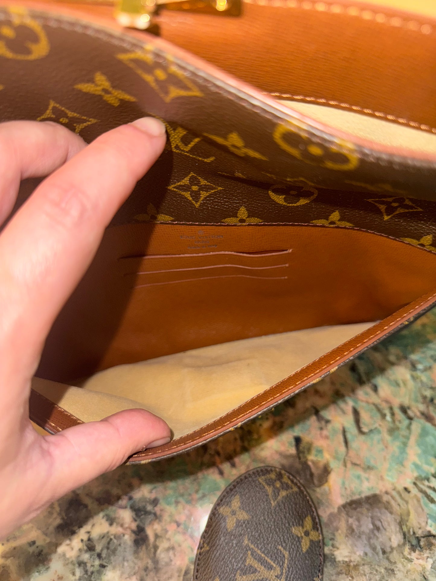 LOUIS VUITTON X SOFIA COPPOLA MONOGRAM SLIM CLUTCH