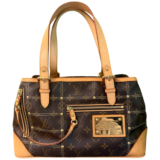 LOUIS VUITTON MONOGRAM RIVET HANDBAG