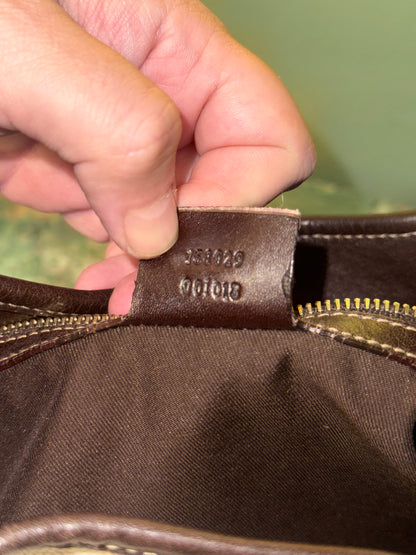 GUCCI HORSEBIT PRINT BOUVIER HOBO BAG