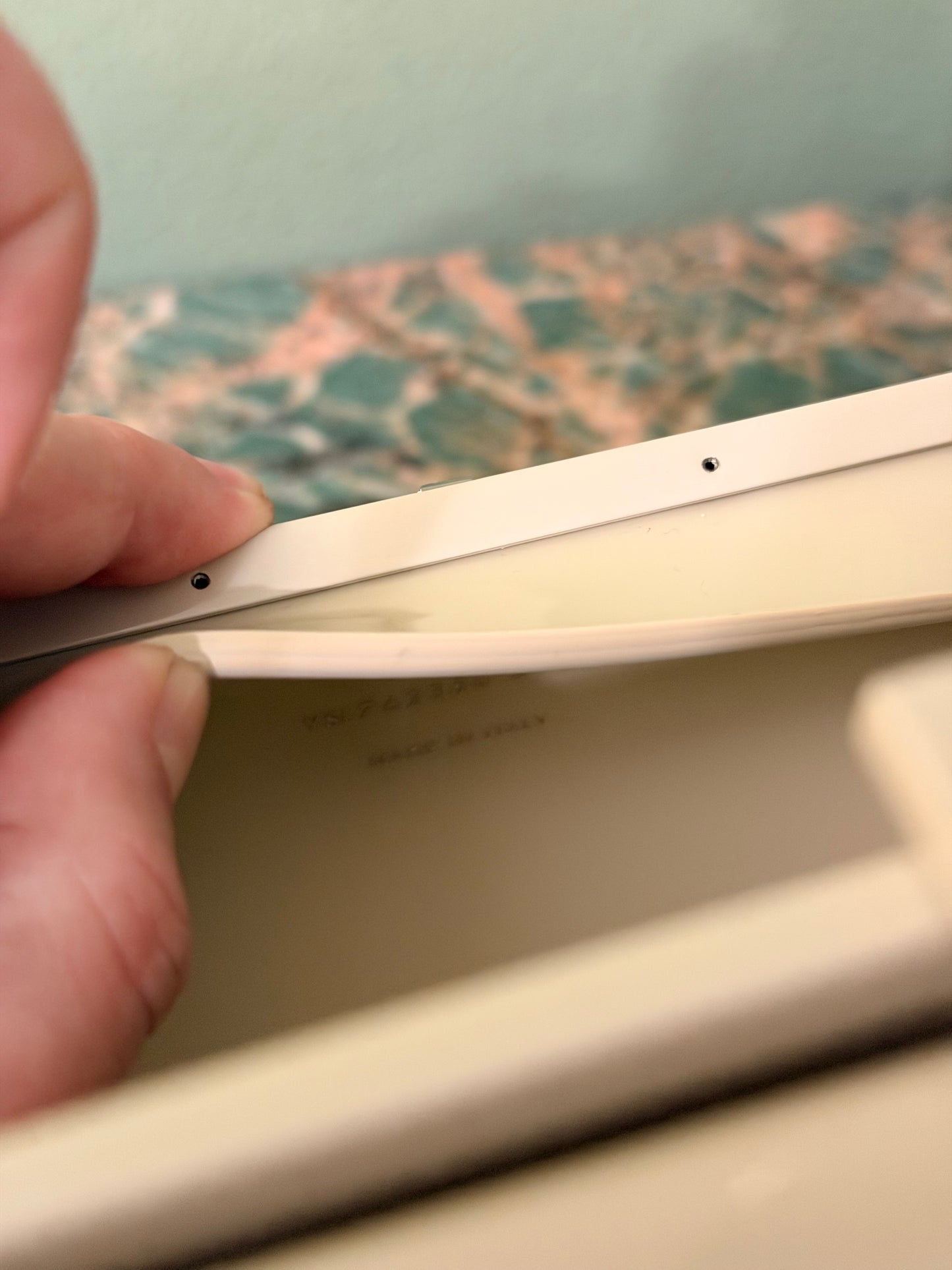 SAINT LAURENT CREAM ANNE MARIE SHOULDER BAG