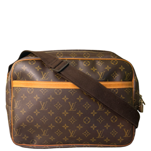 LOUIS VUITTON MONOGRAM REPORTER GM CROSSBODY BAG