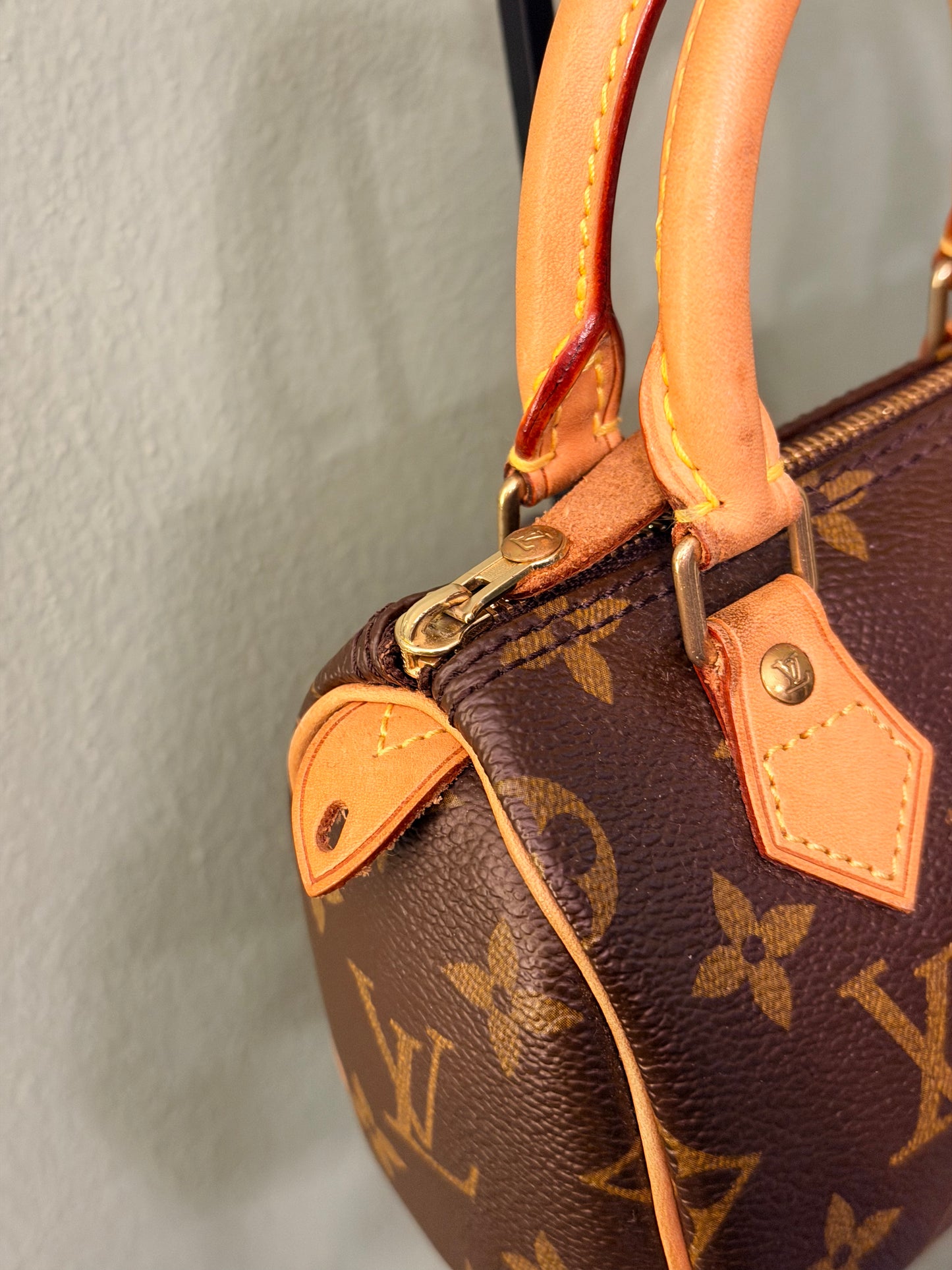 LOUIS VUITTON MONOGRAM NANO SPEEDY HANDBAG