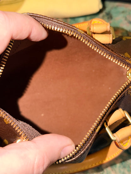 LOUIS VUITTON MONOGRAM NANO SPEEDY HANDBAG