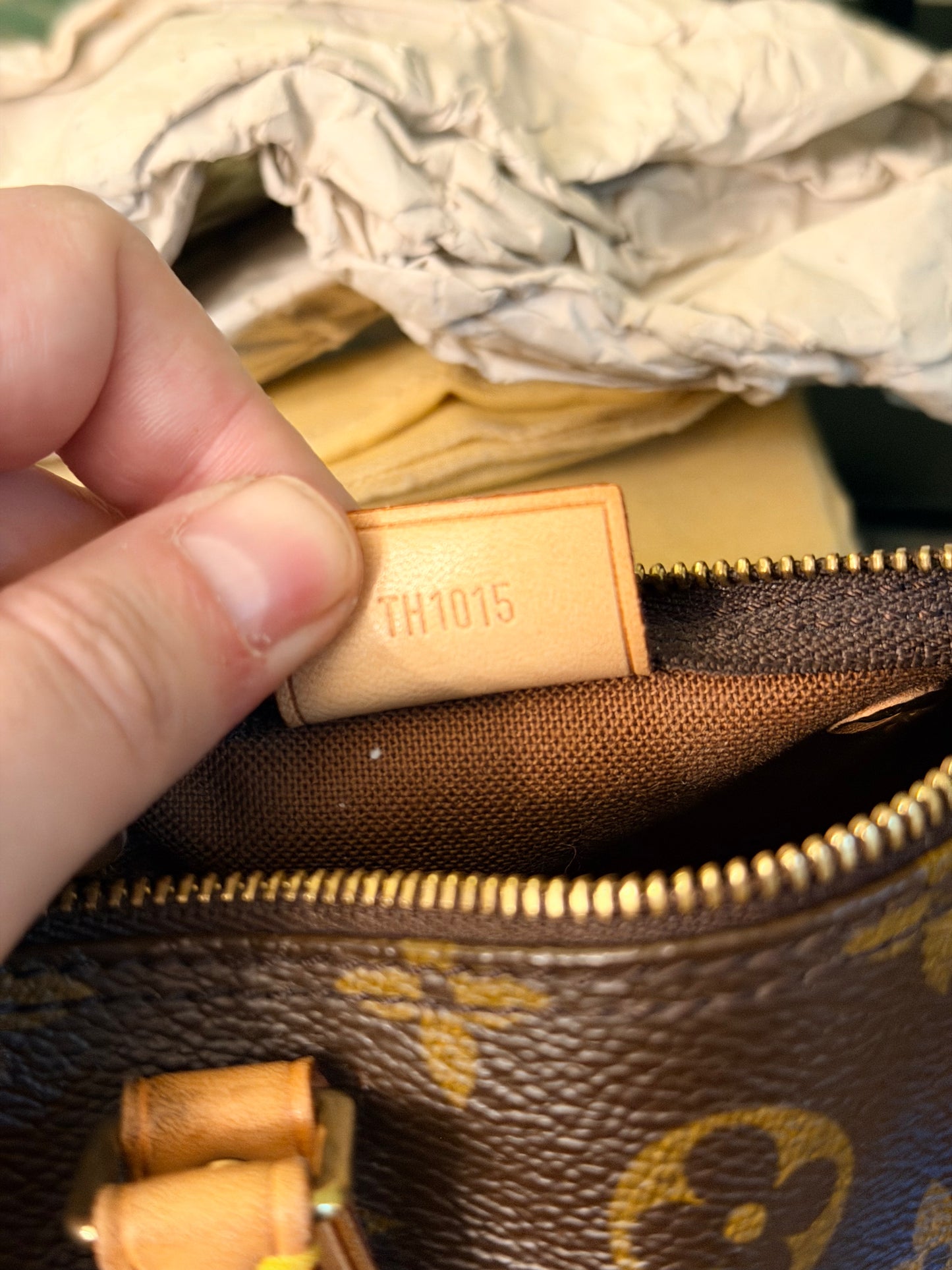 LOUIS VUITTON MONOGRAM NANO SPEEDY HANDBAG