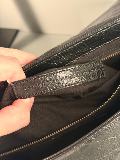BALENCIAGA BLACK LE CITY POCHETTE