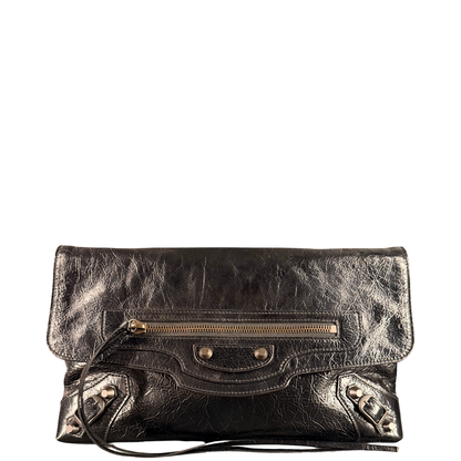 BALENCIAGA BLACK LE CITY POCHETTE