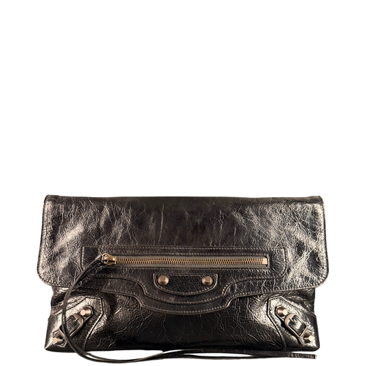 BALENCIAGA BLACK LE CITY POCHETTE