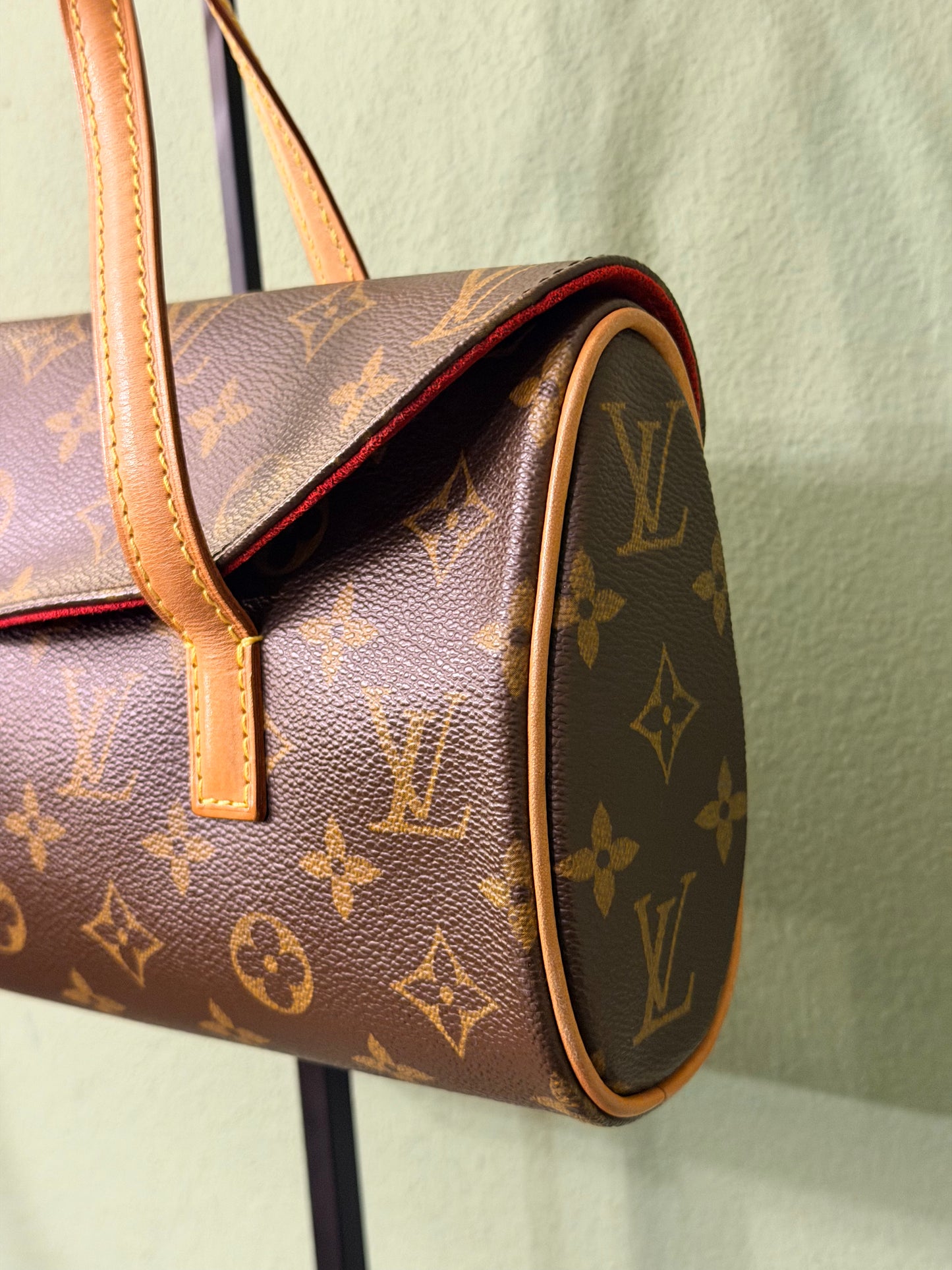 LOUIS VUITTON MONOGRAM SONATINE HANDBAG