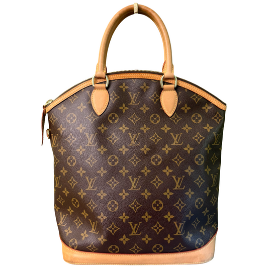 LOUIS VUITTON MONOGRAM LOCK IT VERTICALE HANDBAG
