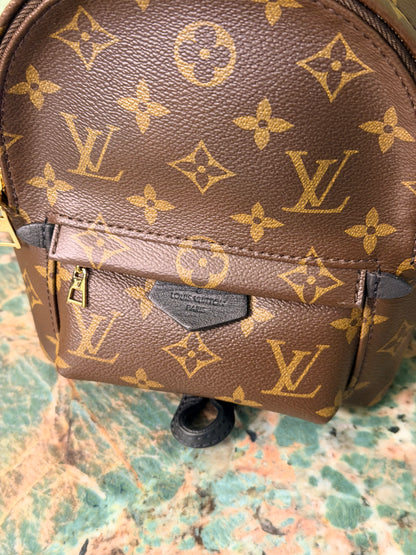 LOUIS VUITTON MONOGRAM MINI PALM SPRINGS BACKPACK