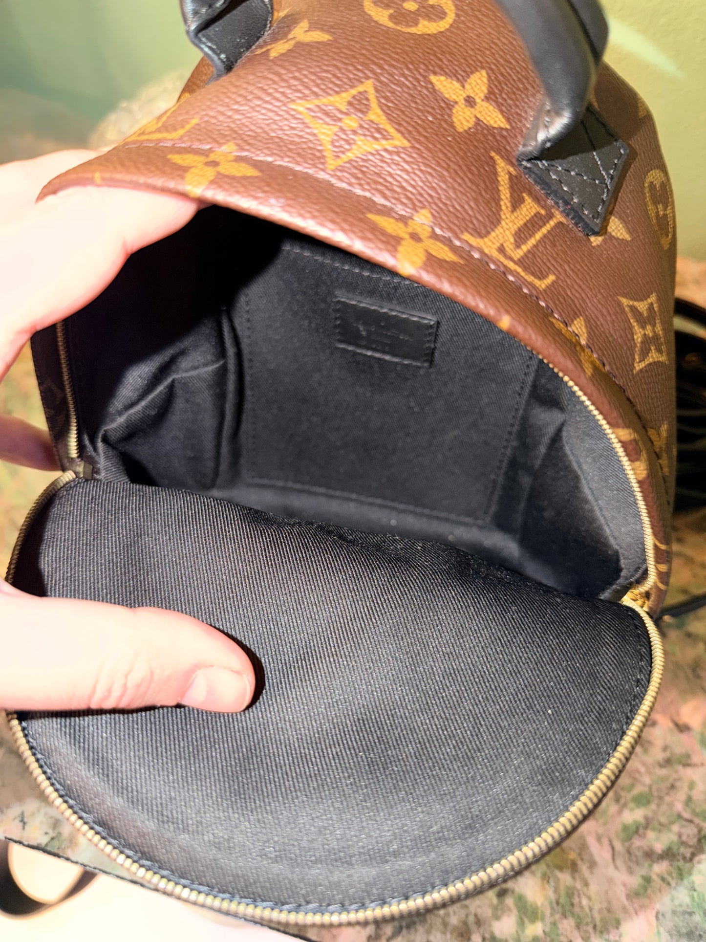 LOUIS VUITTON MONOGRAM MINI PALM SPRINGS BACKPACK