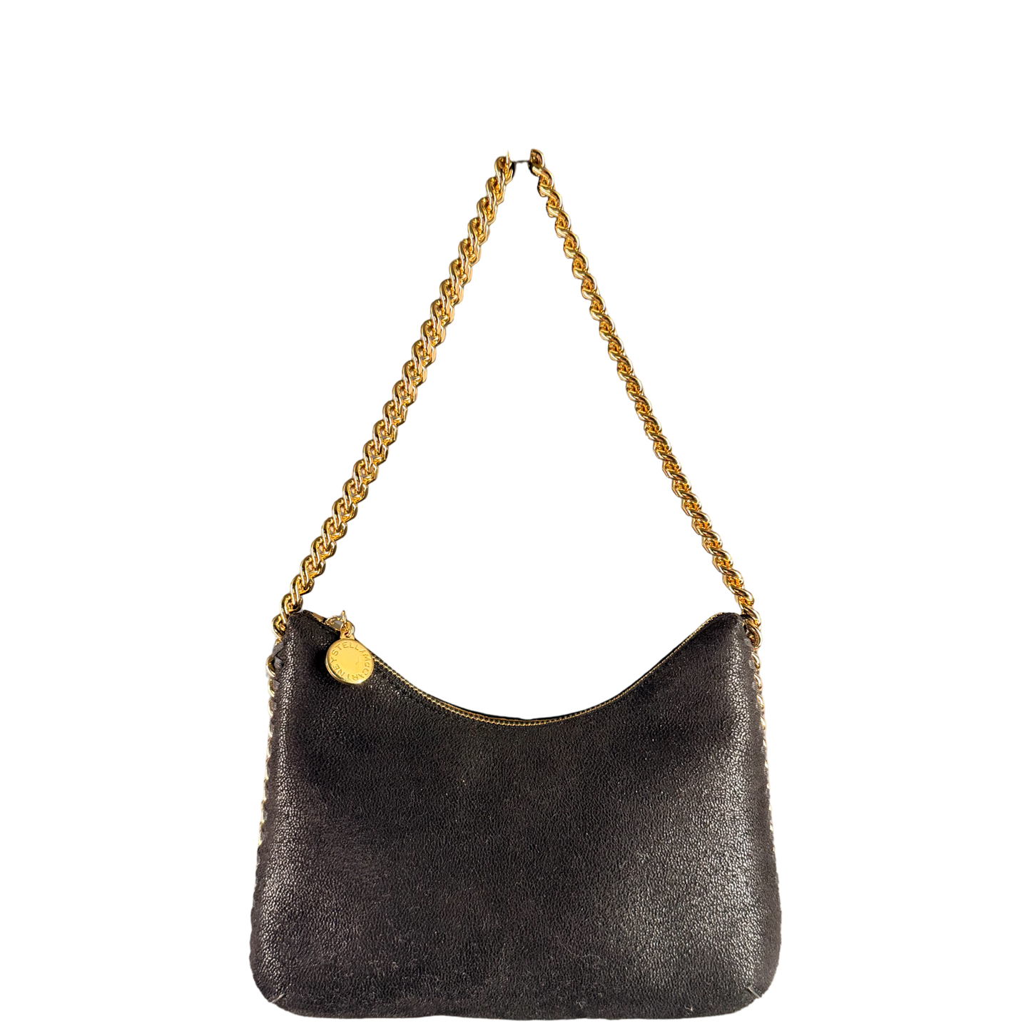 STELLA MCCARTNEY MINI FALABELLA ZIPPED SHOULDER BAG