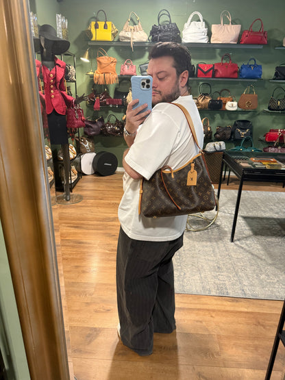 LOUIS VUITTON MONOGRAM CARRYALL PM SHOULDER BAG