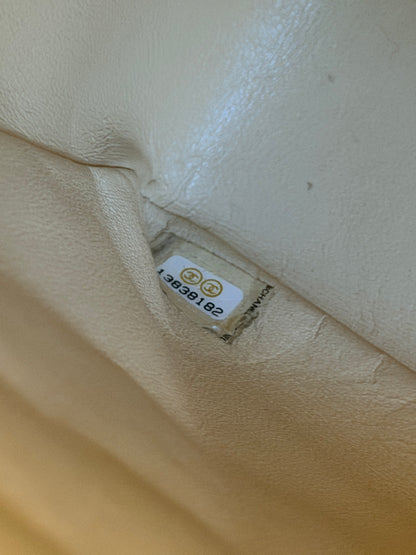 CHANEL BEIGE CAVIAR TIMELESS JUMBO SINGLE FLAP SHOULDER BAG