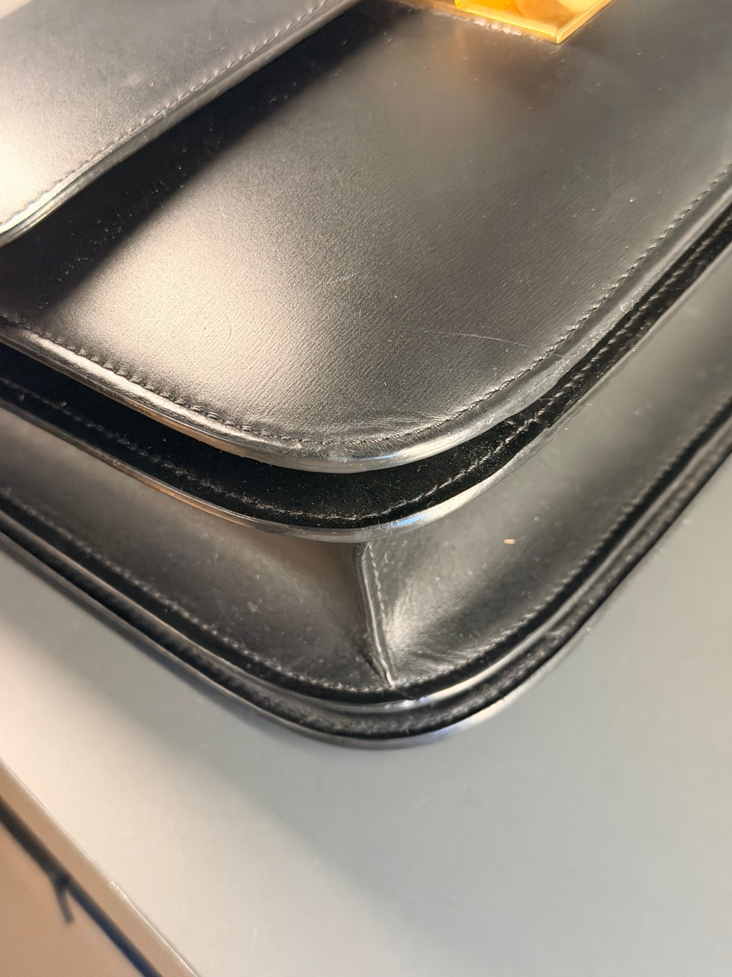 CÈLINE BLACK BOX CLASSIQUE SHOULDER BAG