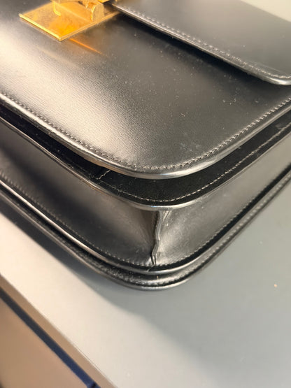 CÈLINE BLACK BOX CLASSIQUE SHOULDER BAG