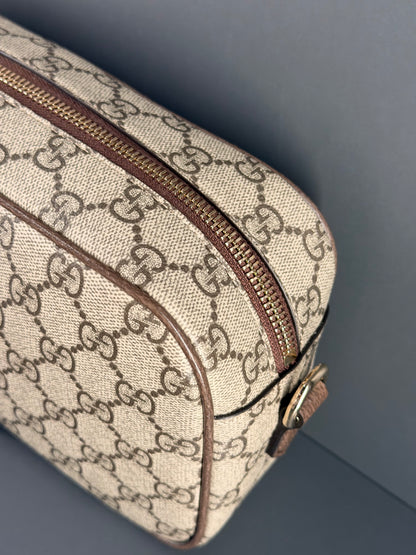 GUCCI GG SUPREME OPHIDIA CAMERA CROSSBODY BAG