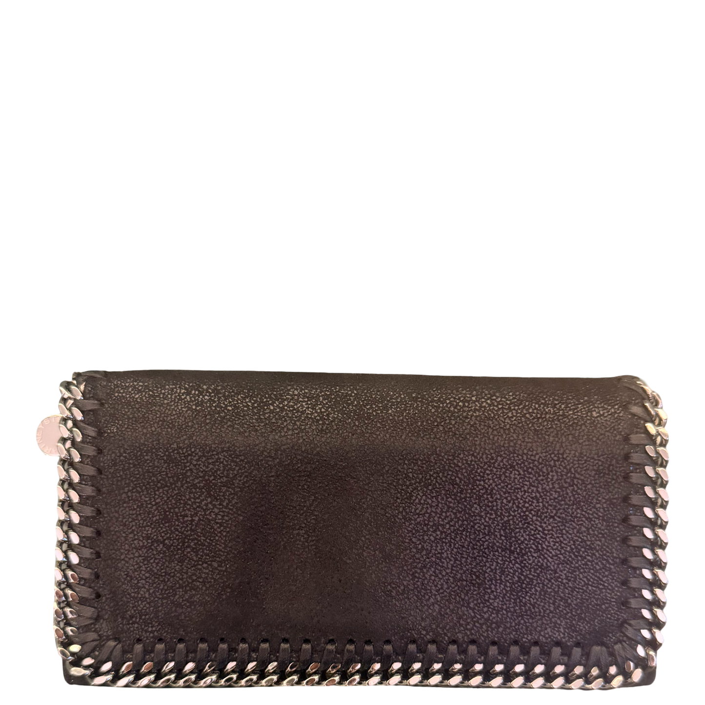 STELLA MCCARTNEY BLACK FALABELLA LONG WALLET